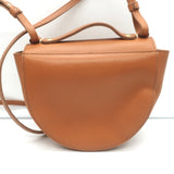 Clare V. Elodie Small Crossbody Bag Brown Leather