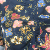 Ulla Johnson Elise Puff Sleeve Top Odessa Floral Print Satin Twill Size 4