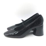KHAITE Lorimer Mary Jane Pumps Black Patent Leather Size 38.5