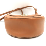 Clare V. Elodie Small Crossbody Bag Brown Leather