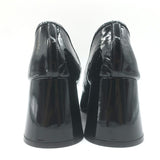 KHAITE Lorimer Mary Jane Pumps Black Patent Leather Size 38.5