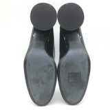 KHAITE Lorimer Mary Jane Pumps Black Patent Leather Size 38.5