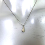 Tiffany & Co. Elsa Peretti Teardrop Pendant Necklace Sterling Silver