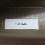 Toteme Minimalist Suede Ballet Flats Mushroom Brown Size 38