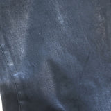 J Brand L8001 Stretch Leather Mid Rise Skinny Pants Black Size 25