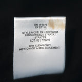 Helmut Lang Strata Leather-Sleeve Down Puffer Jacket Black Size Small