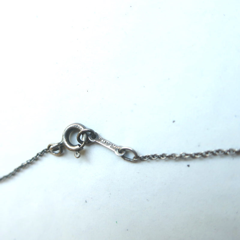 Tiffany &amp; Co. Paloma Picasso Loving Heart Pendant Necklace Sterling Silver