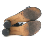 Isabel Marant Jaeryn Sandals Black Leather Size 41