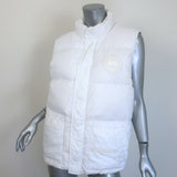 Canada Goose Freestyle Crew Down Puffer Vest White Size Medium