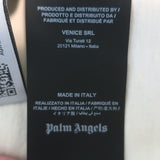 Palm Angels x Formula 1 Racing Monogram Tee Ivory Cotton Size Medium NEW