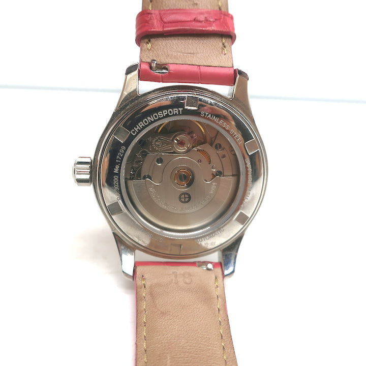 Ernst Benz Chronosport GC30233 Pink Mother of Pearl Stainless Steel Watch