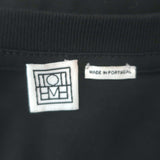 Toteme Sleeveless Cotton Tee Dress Black Jersey Size Medium