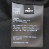 Toteme Sleeveless Cotton Tee Dress Black Jersey Size Medium