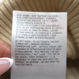 Moncler Grenoble Faux Fur Pom Pom Beanie Ivory Cashmere-Wool Ribbed Knit