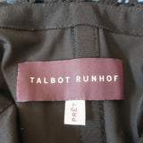 Talbot Runhof Tiered Guipure Lace Maxi Dress Size 8