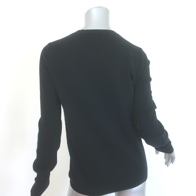 G. Label by goop Day Cashmere Cardigan Black Size Large