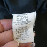 Theory Blazer Eldita Black Stretch Wool Size 8 Two-Button Jacket