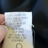 Theory Blazer Eldita Black Stretch Wool Size 8 Two-Button Jacket