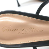 Gianvito Rossi Ascent 85 Slingback Pointed Toe Pumps Black Leather Size 39