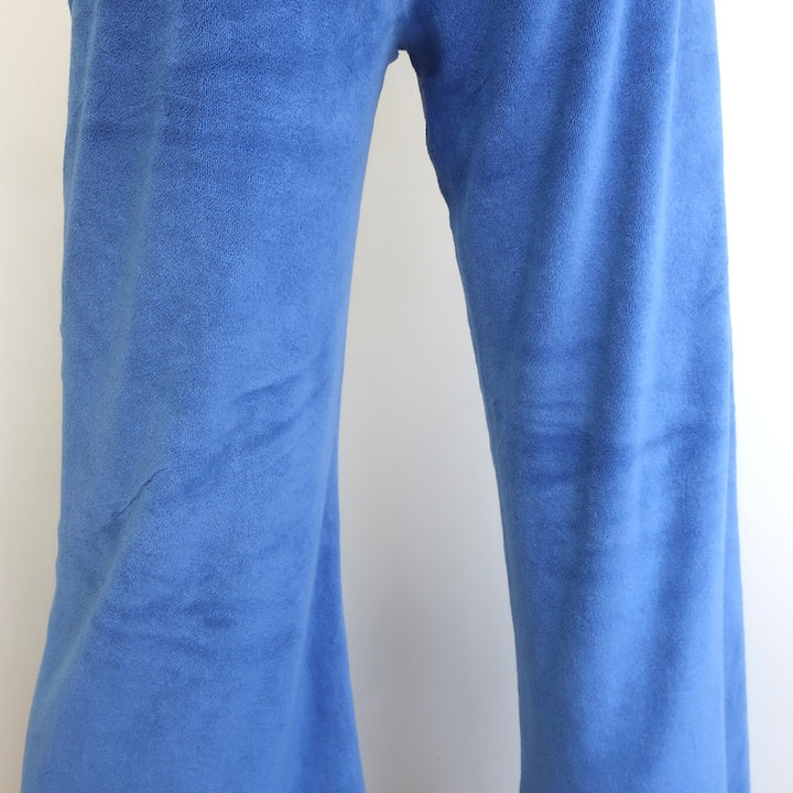 Suzie Kondi Terry Raglan Sweatshirt &amp; Flared Pants Set Blue Size Small/Medium