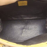 Louis Vuitton L'Ingenieux Trompe L'Oeil Bag Crocodile-Trim Brown Monogram Velour