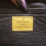 Louis Vuitton L'Ingenieux Trompe L'Oeil Bag Crocodile-Trim Brown Monogram Velour