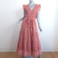 Cleobella Rita Midi Dress Camara Pink Floral Print Cotton Size Extra Large NEW