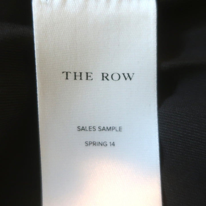 The Row Stretch Leather Mini Dress Gray Size 0