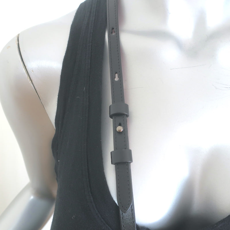 Christian Louboutin Radioloubi Loubinthesky Small Crossbody Bag Black Leather