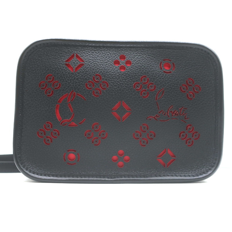 Christian Louboutin Radioloubi Loubinthesky Small Crossbody Bag Black Leather