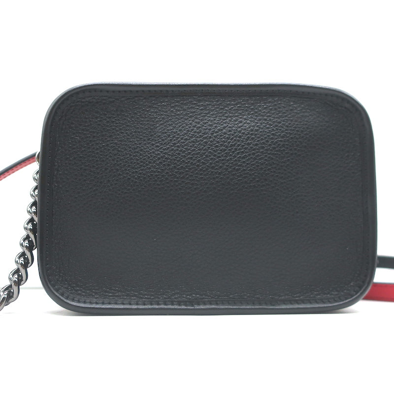 Christian Louboutin Radioloubi Loubinthesky Small Crossbody Bag Black Leather