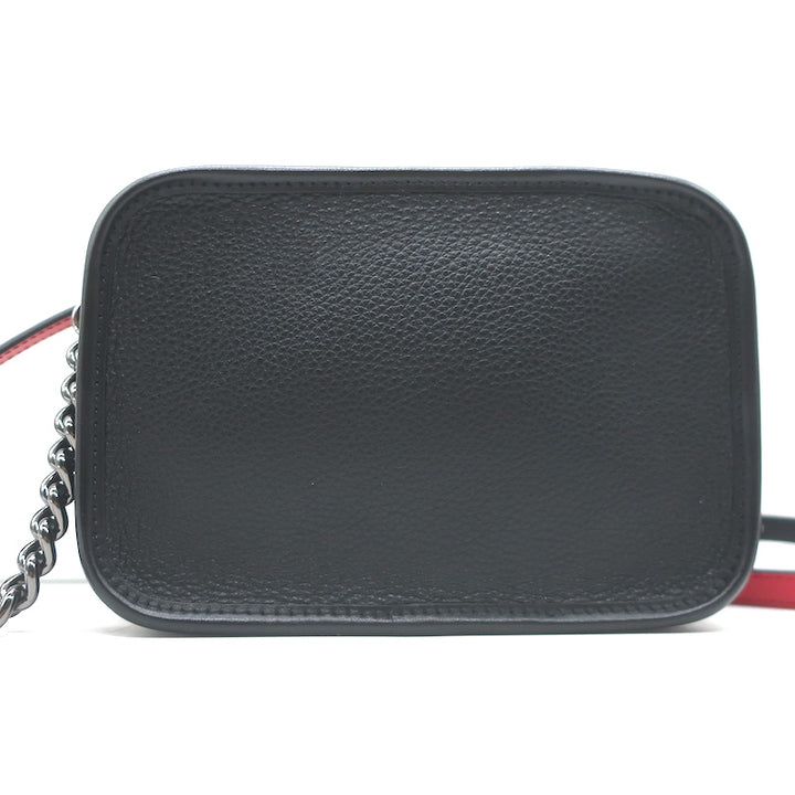 Christian Louboutin Radioloubi Loubinthesky Small Crossbody Bag Black Leather