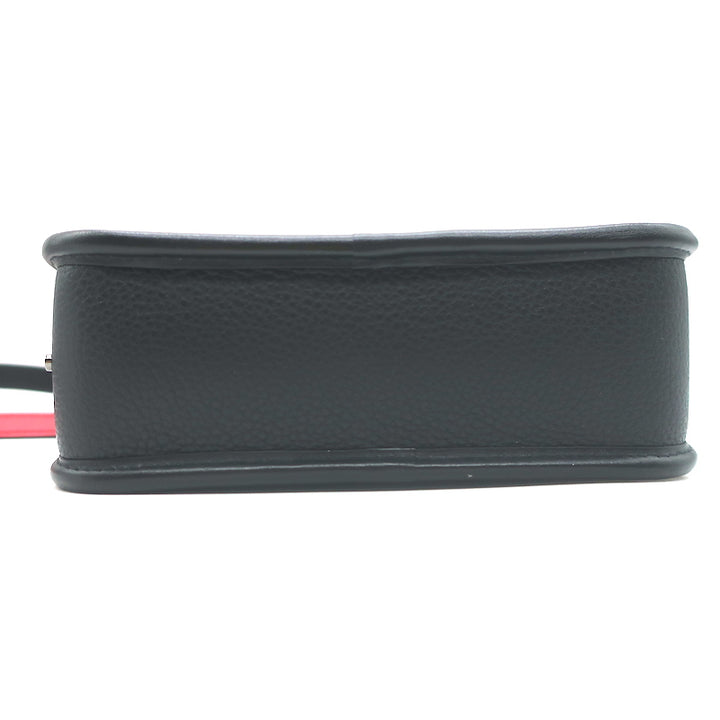 Christian Louboutin Radioloubi Loubinthesky Small Crossbody Bag Black Leather