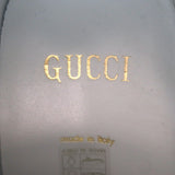 Gucci Rhyton Jumbo GG Coated Canvas Sneakers Brown/Green Size 37.5 NEW