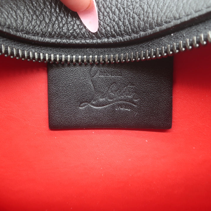 Christian Louboutin Radioloubi Loubinthesky Small Crossbody Bag Black Leather