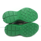 Gucci Rhyton Jumbo GG Coated Canvas Sneakers Brown/Green Size 37.5 NEW