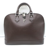Louis Vuitton Alma PM Bag Moka Brown Epi Leather