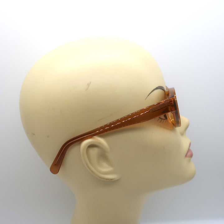 Zimmermann Coaster Cat Eye Sunglasses Caramel Transparent 4707S23 NEW