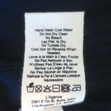 L'Agence Kyra Ribbed Knit Duster Dress Navy Cotton-Blend Size Small