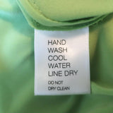 Norma Kamali Diana One-Shoulder Ruched Dress Lime Stretch Jersey Size Medium