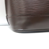 Louis Vuitton Alma PM Bag Moka Brown Epi Leather