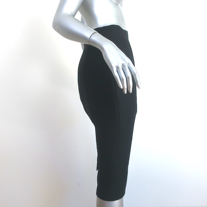 Christian Dior Pencil Skirt Black Wool-Silk Size 40