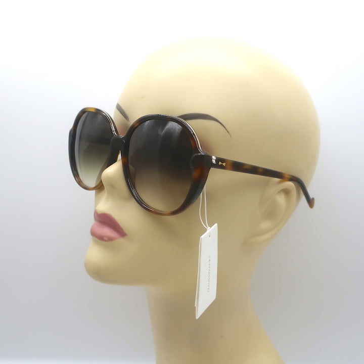 Zimmermann Joliette Round Sunglasses Honey Tortoise Shell 4118F20 NEW