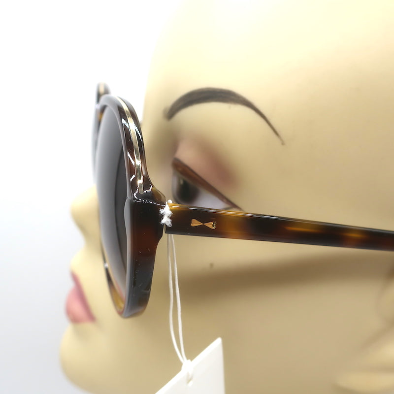 Zimmermann Joliette Round Sunglasses Honey Tortoise Shell 4118F20 NEW