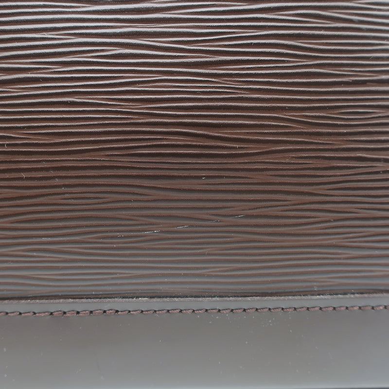 Louis Vuitton Alma PM Bag Moka Brown Epi Leather