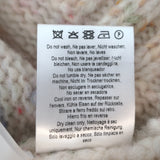 Hayley Menzies Cherry Blossom Fringe Cardigan Cream Bobble Knit Size Small