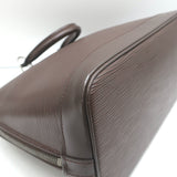 Louis Vuitton Alma PM Bag Moka Brown Epi Leather