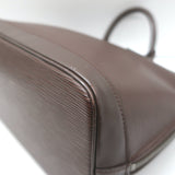 Louis Vuitton Alma PM Bag Moka Brown Epi Leather