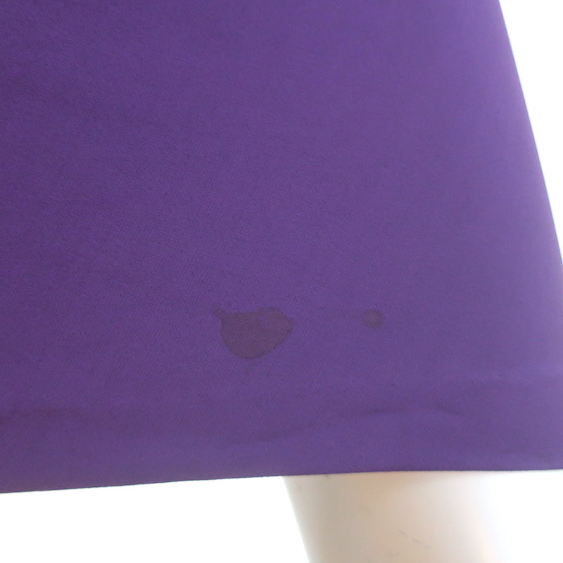 Michael Kors One Shoulder Dress Purple Stretch Jersey Size 6