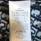 Christian Dior Cropped Jacket Navy Wool-Silk Size 38